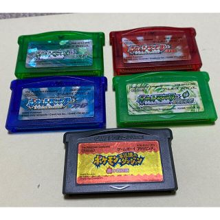 ニンテンドウ(任天堂)のポケモン　GBAソフトまとめ売り(家庭用ゲームソフト)