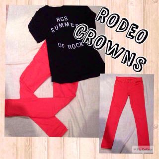 ロデオクラウンズ(RODEO CROWNS)のロデオクラウンズ☆カラースキニー(スキニーパンツ)