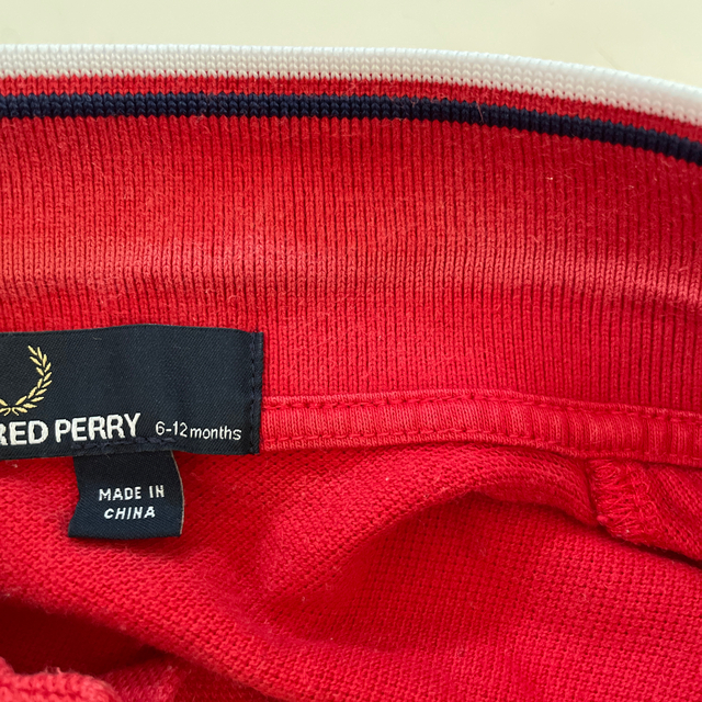 FRED PERRY(フレッドペリー)のフレッドペリー　ポロシャツ キッズ/ベビー/マタニティのベビー服(~85cm)(Ｔシャツ)の商品写真