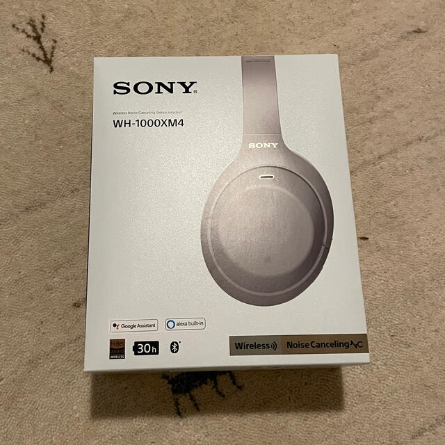 sony ワイヤレスヘッドホン wh-1000xm4 プラチナシルバー