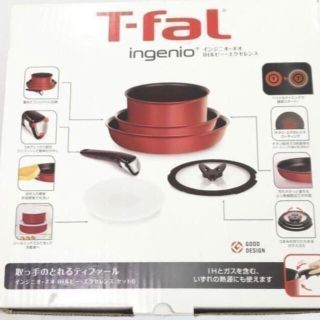 ティファール(T-fal)のSALE!!　ティファール インジニオ･ネオ IHルビー･エクセレンスセット6(鍋/フライパン)