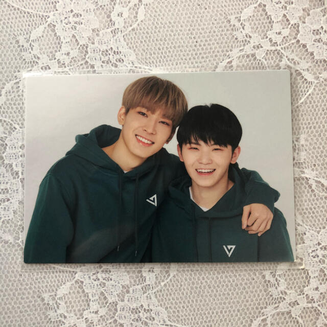 SEVENTEEN(セブンティーン)の seventeen SVT ペアトレカ エンタメ/ホビーのタレントグッズ(アイドルグッズ)の商品写真