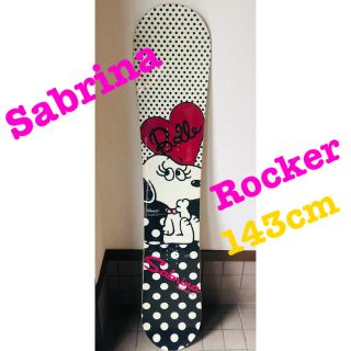 サブリナ(Sabrina)のSNOOPY様　スノーボード　143cm sabrina(ボード)