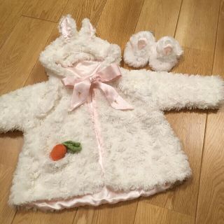 バニーズバイザベイ(Bunnies by the Bay)のう。さん専用　バニーズバイザベイベビー　コート　ジャケット　靴下　70 80 (ジャケット/コート)