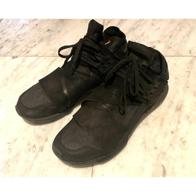 日本製・綿100% Y-3 カーサハイ トリプルブラック スニーカー