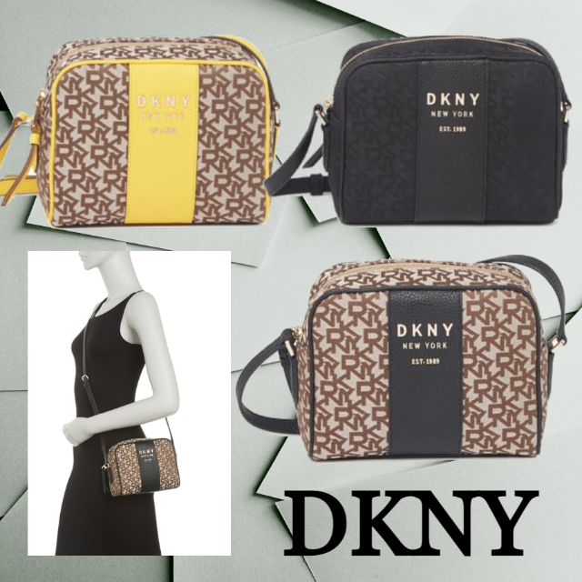 最新の激安 DKNY - ショルダーバッグ トリム レザー ★SALE☆【DKNY】ノホ ショルダーバッグ