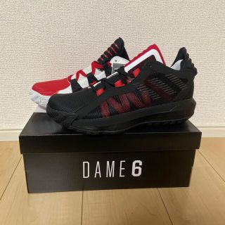 希少 adidas DAME6 アディダス デイム6 バッシュ 27cm