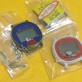 シチズン(CITIZEN)のCITIZEN VEGA 昭和レトロ スヌーピー デジタルウォッチ 2個(腕時計)