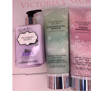 ヴィクトリアズシークレット(Victoria's Secret)のヴィクトリアシークレットボディクリームフレグランスローションセット(ボディローション/ミルク)
