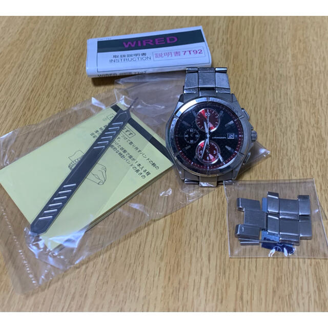 WIRED(ワイアード)のメンズ時計　WIRED  箱付け可 メンズの時計(腕時計(アナログ))の商品写真