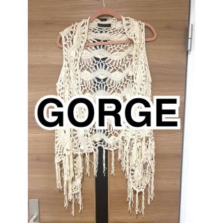 ゴージ(GORGE)のGORGE ニットベスト(ベスト/ジレ)