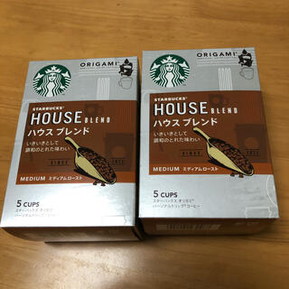 スターバックスコーヒー(Starbucks Coffee)のスターバックス　ORIGAMI ハウスブレンド　10caps(コーヒー)