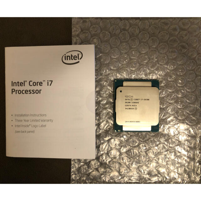 intel core i7 5930k スマホ/家電/カメラのPC/タブレット(PCパーツ)の商品写真