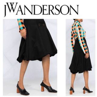 ジェイダブリューアンダーソン(J.W.ANDERSON)のJW Anderson JWアンダーソン バブルヘム スカート(ロングスカート)