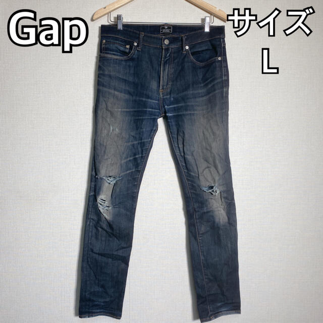 GAP(ギャップ)のGap　ダメージデニム　スキニージーンズ　ハイストレッチ　シンプル　格好いい メンズのパンツ(デニム/ジーンズ)の商品写真