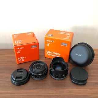 SONY SEL20F28とウルトラワイドコンバーターセット