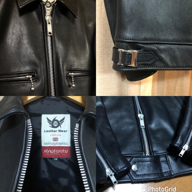 最終値下】666 ライダースジャケット レザージャケット LJM-17TF | www
