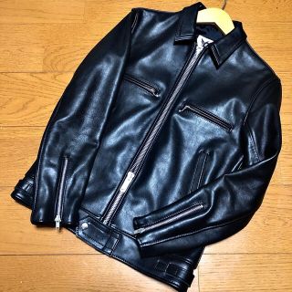 シックスシックスシックス(666)の【最終値下】666 ライダースジャケット レザージャケット　LJM-17TF(レザージャケット)