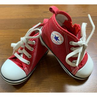 コンバース(CONVERSE)のCONVERSE コンバース チャイルド　オールスター 赤 13.0(スニーカー)