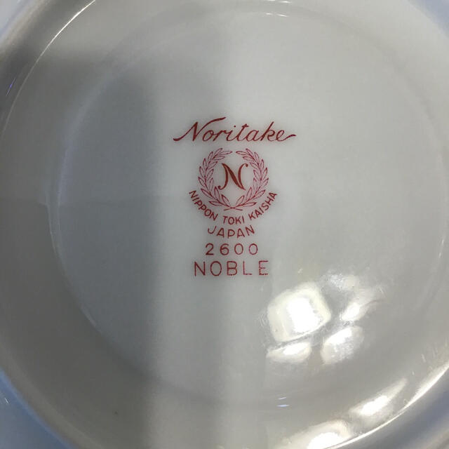 Noritake(ノリタケ)の『値下げ』　Noritake 『NOBLE』  カップ&ソーサー  6客 インテリア/住まい/日用品のキッチン/食器(食器)の商品写真