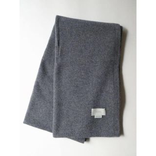 サンシー(SUNSEA)のyoke 19aw ALPACA WOOL LONG STOLE・GRAY(マフラー)