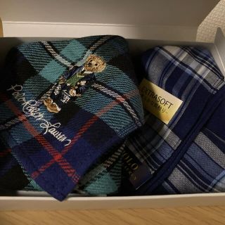 ポロラルフローレン(POLO RALPH LAUREN)のラルフローレン ハンカチ 2枚セット(ハンカチ/ポケットチーフ)