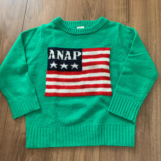 アナップキッズ(ANAP Kids)のANAPkids★アメリカン国旗 セーター ニット120㎝(ニット)