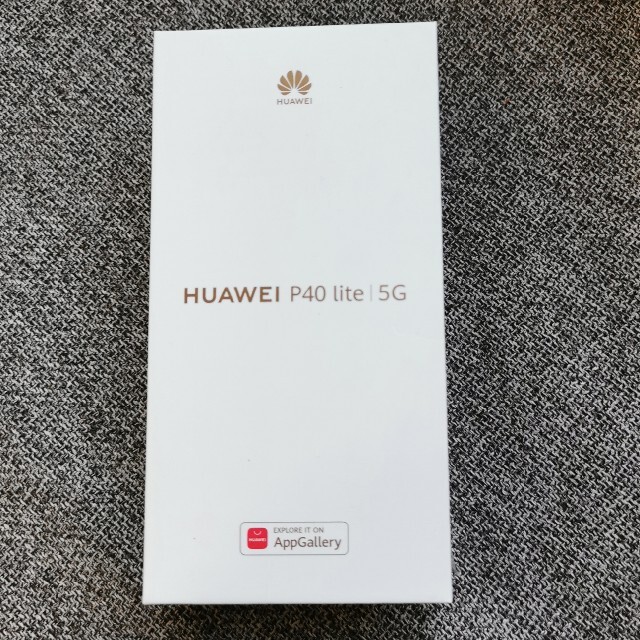 新品 HUAWEI P40 lite 5G ミッドナイトブラック 128GB