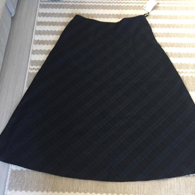 UNIQLO(ユニクロ)のチェックフレアスカート レディースのスカート(ロングスカート)の商品写真