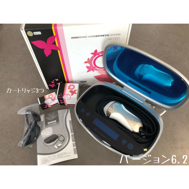 東京銀座 ケノン 6.2 新品カートリッジ2つ付 コスメ/美容 | bca.edu.gr