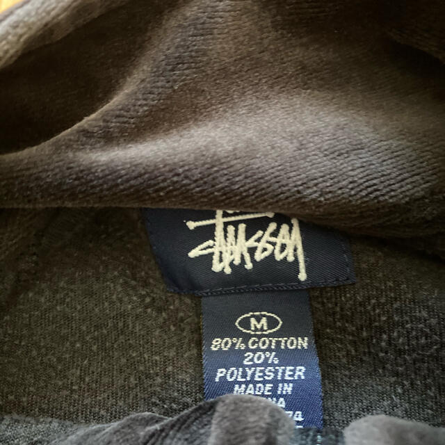 STUSSY(ステューシー)のstussy ベロア メンズのトップス(ジャージ)の商品写真