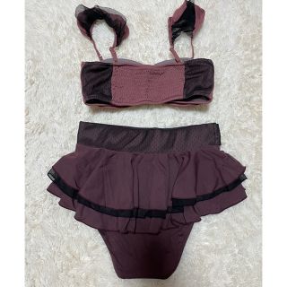 Herlipto♡ Pearl Belted Bikini クリアバッグ付の通販 by .|ラクマ