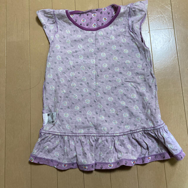 UNIQLO(ユニクロ)のガールズ  チュニック110 キッズ/ベビー/マタニティのキッズ服女の子用(90cm~)(ワンピース)の商品写真