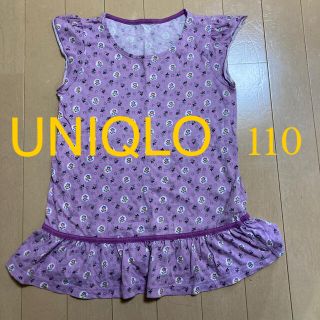 ユニクロ(UNIQLO)のガールズ  チュニック110(ワンピース)