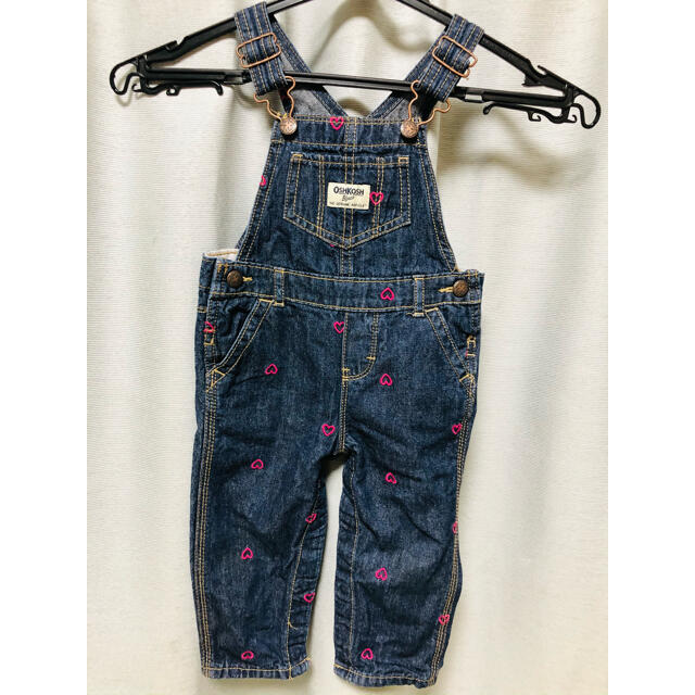 OshKosh(オシュコシュ)の専用　オーバーオール サロペット デニム 80cm キッズ/ベビー/マタニティのベビー服(~85cm)(カバーオール)の商品写真