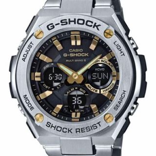 ジーショック(G-SHOCK)のCASIO G-SHOCK G-STEEL GST-W110D-1A9JF(腕時計(アナログ))