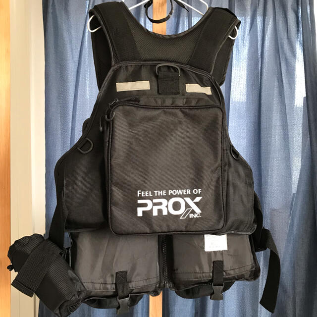 2015プロックス(PROX) ライフジャケット PX399ブラック  スポーツ/アウトドアのフィッシング(ウエア)の商品写真