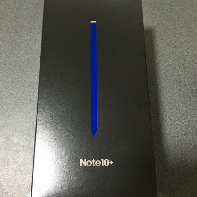 新品　Galaxy Note10+ simフリー 256GB オーラグロー