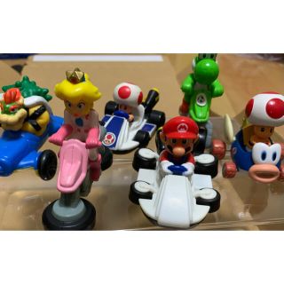 マクドナルド(マクドナルド)の値下げ，ばら売り不可。スーパーマリオ　ハッピーセット　マリオカート　6点セット(ゲームキャラクター)