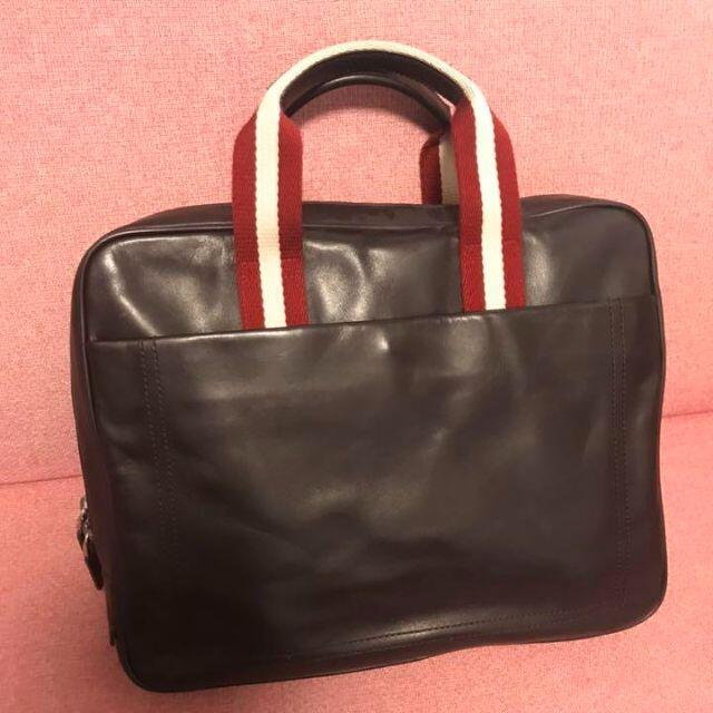 Bally(バリー)のバリー　BALLY　ビジネスバッグ　ブラウン　ブリーフケース メンズのバッグ(ビジネスバッグ)の商品写真