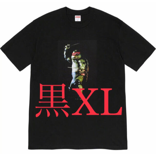 Supreme(シュプリーム)のsupreme Rafael tee 黒XL メンズのトップス(Tシャツ/カットソー(半袖/袖なし))の商品写真