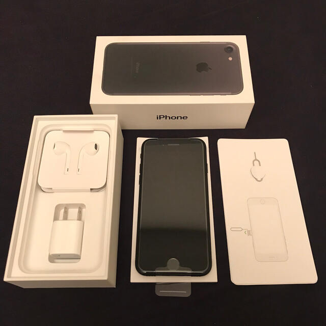 【未使用】iphone7 32gb SIMフリー  ブラック