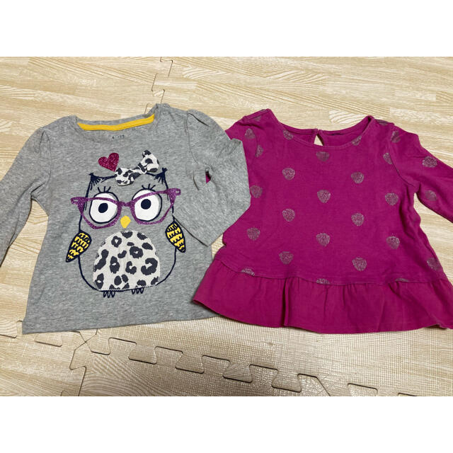 babyGAP(ベビーギャップ)のbabygap  ロンT チュニック  2枚セット キッズ/ベビー/マタニティのベビー服(~85cm)(Ｔシャツ)の商品写真