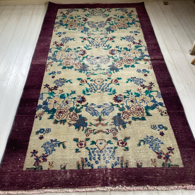 vintage turkish rug，041