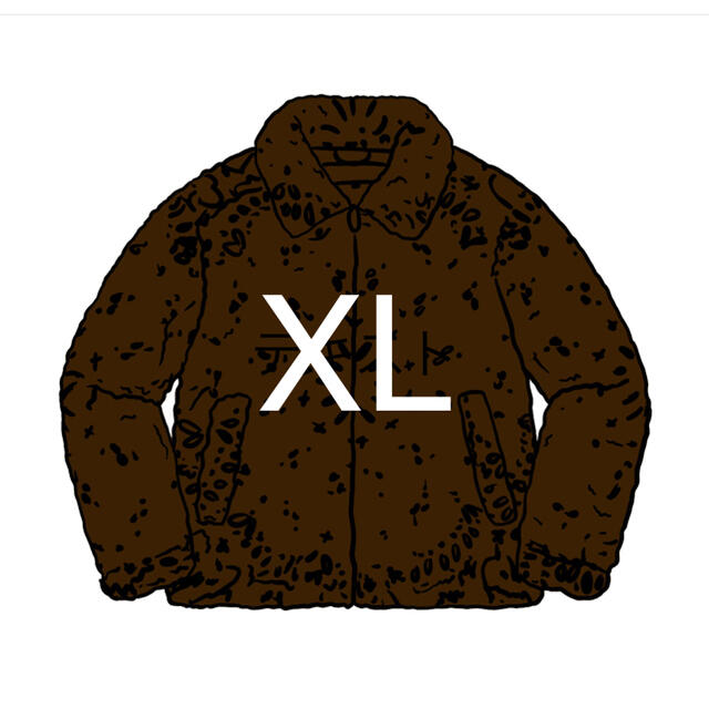 XLサイズ　送料無料Bandana Faux Fur Bomber Jacket