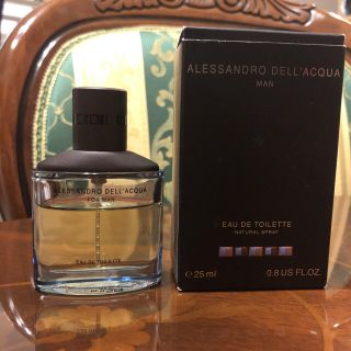 アレッサンドロデラクア(Alessandro Dell'Acqua)のALESSANDRO DELL'ACQUA MAN 25ml 箱あり(香水(男性用))