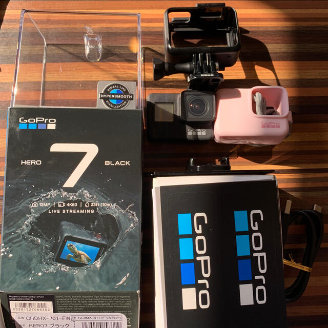 WoodmanLabsバッテリー内蔵❗️美品❗️GoPro 7❗️値段交渉⭕️