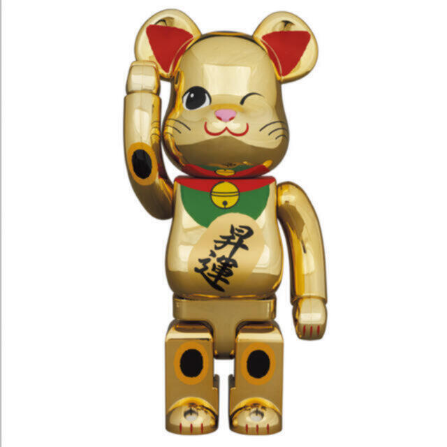 BE@RBRICK 招き猫 金運 金メッキ 弐 400％&100%セット