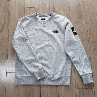 ザノースフェイス(THE NORTH FACE)の【sweet様専用】ノースフェイス スクエアロゴクルースウェット グレーMサイズ(スウェット)