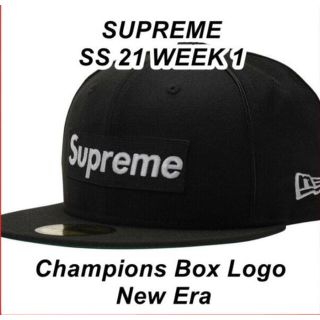 シュプリーム(Supreme)のSupreme Champions Box Logo New Era キャップ(キャップ)